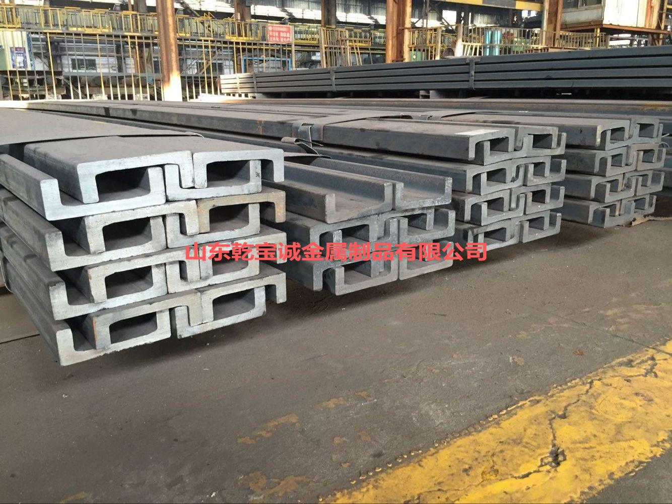 山东乾宝诚专用叉车门架型钢实现批量出口