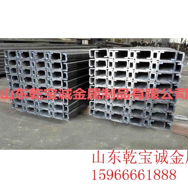 高强度热轧叉车门架型钢在线挤压成型方法