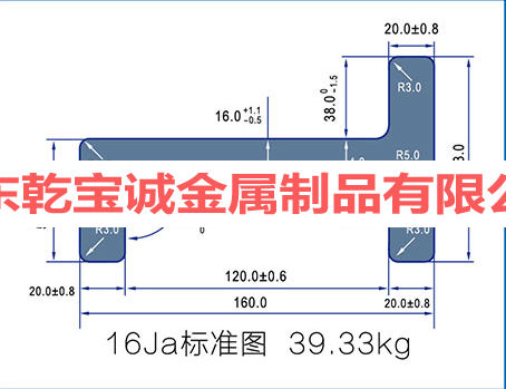 J 型叉车门架型钢，包括